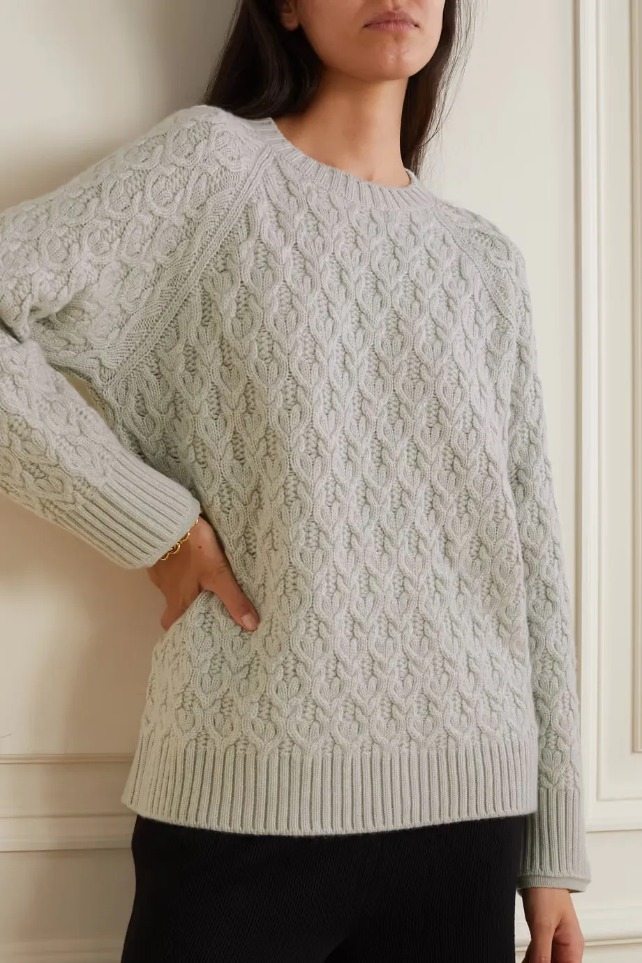 Twisted Knitted Sweater