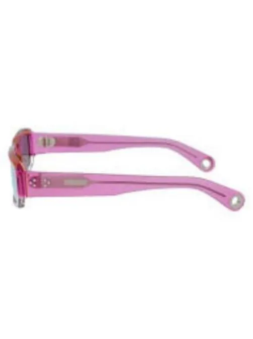 Transparent-Frame Sunglasses