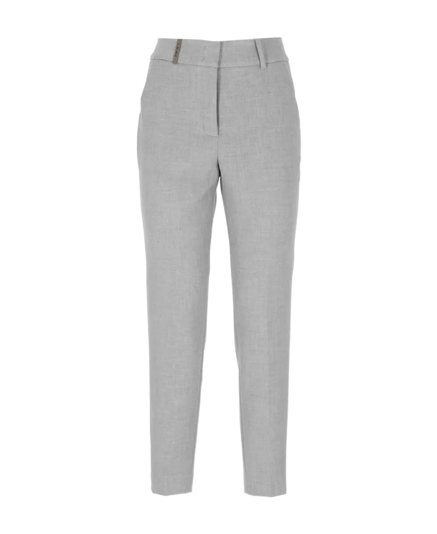 Peserico Tailored Cropped Pants
