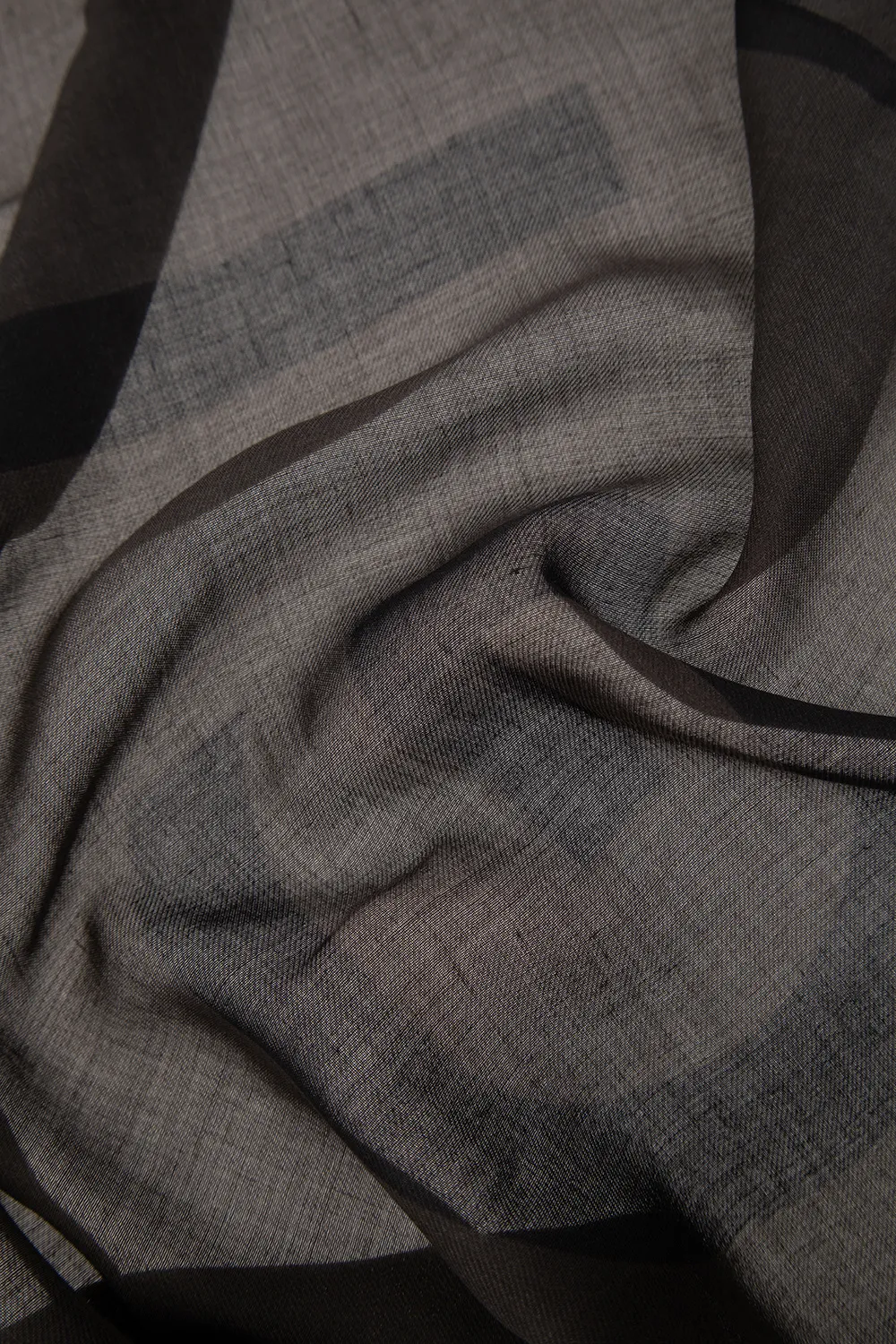Logo-Print Modal-Cashmere Scarf