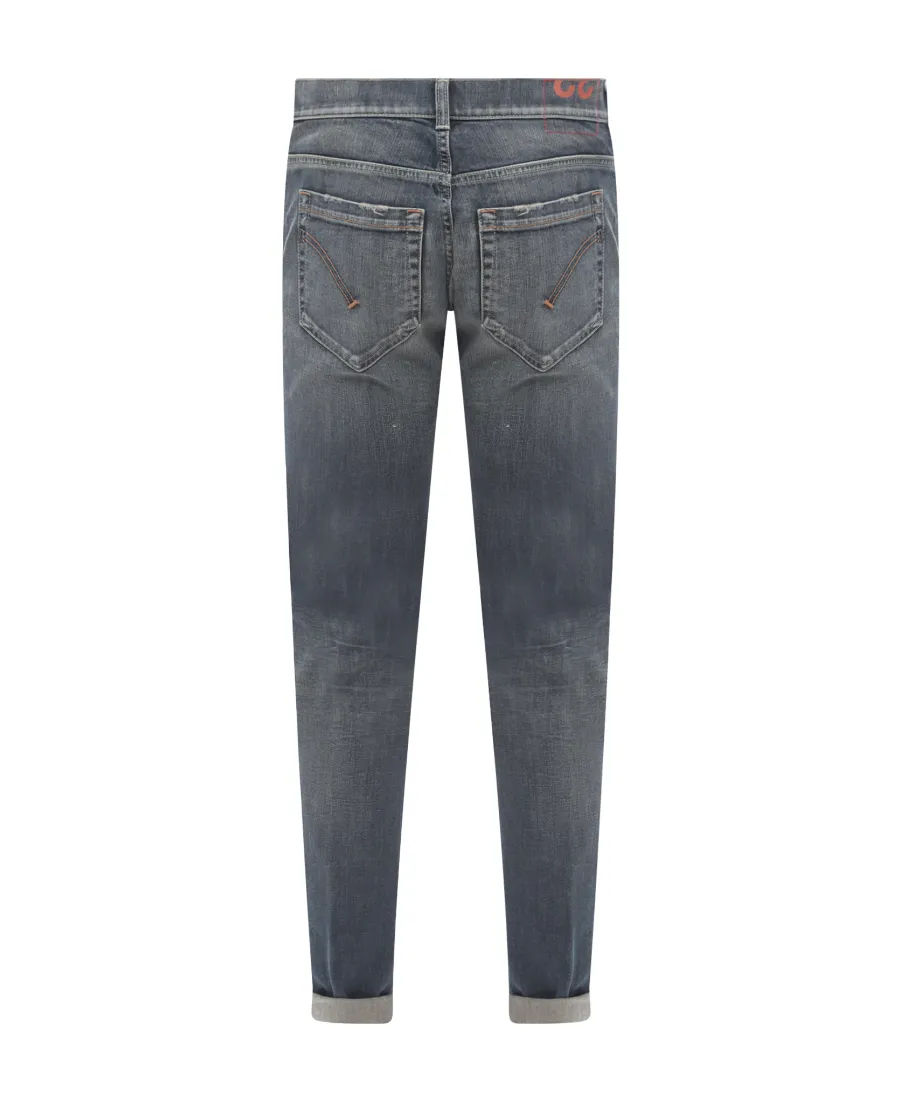 Faded Slim-Fit Jeans