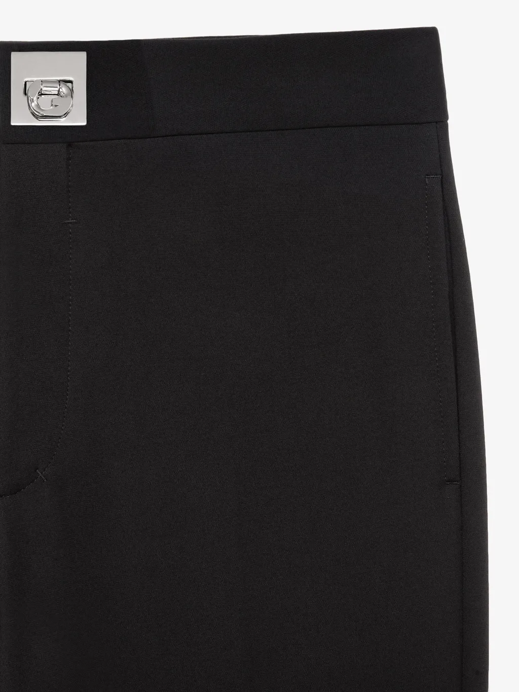 Slim-Fit Pants In Technical Fiber With G Lock Buckle