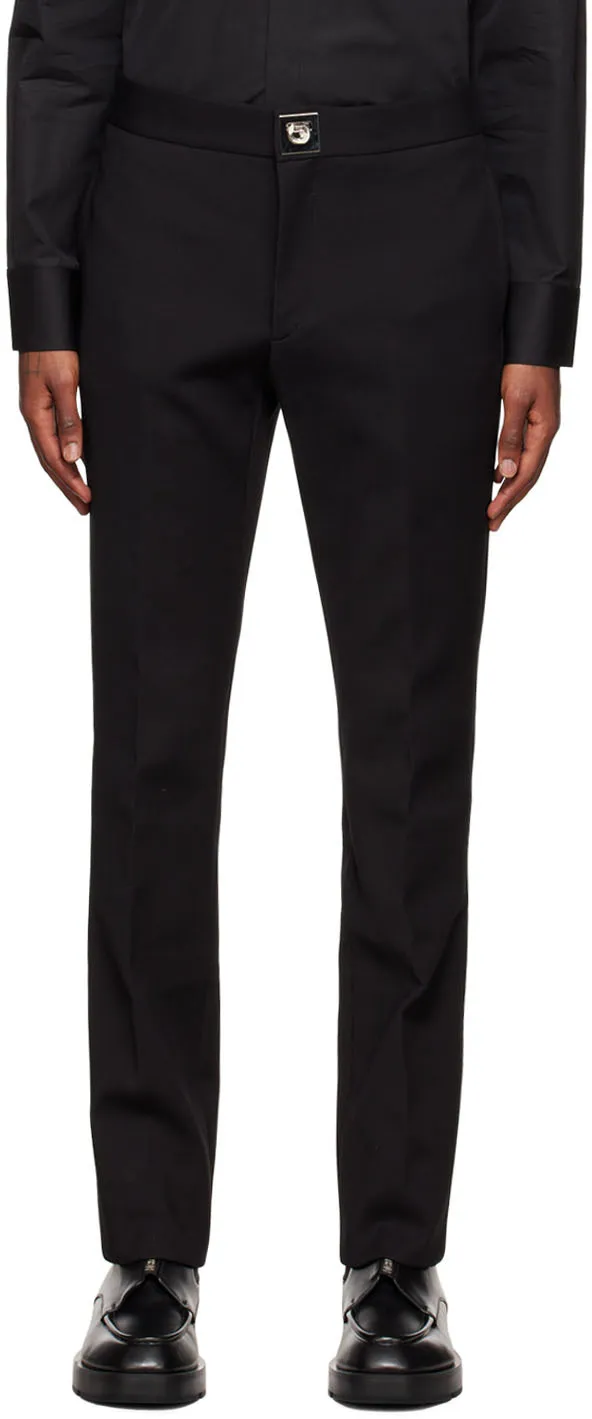 Slim-Fit Pants In Technical Fiber With G Lock Buckle