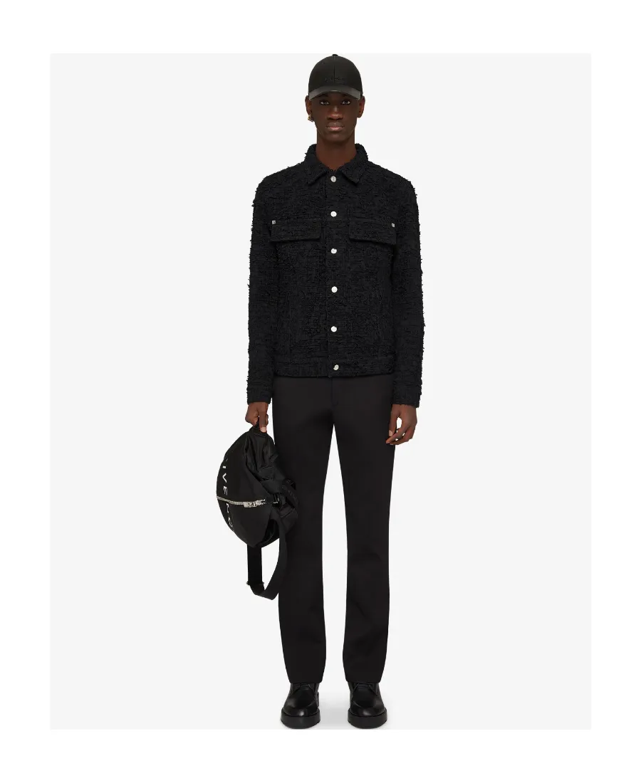 Slim-Fit Pants In Technical Fiber With G Lock Buckle