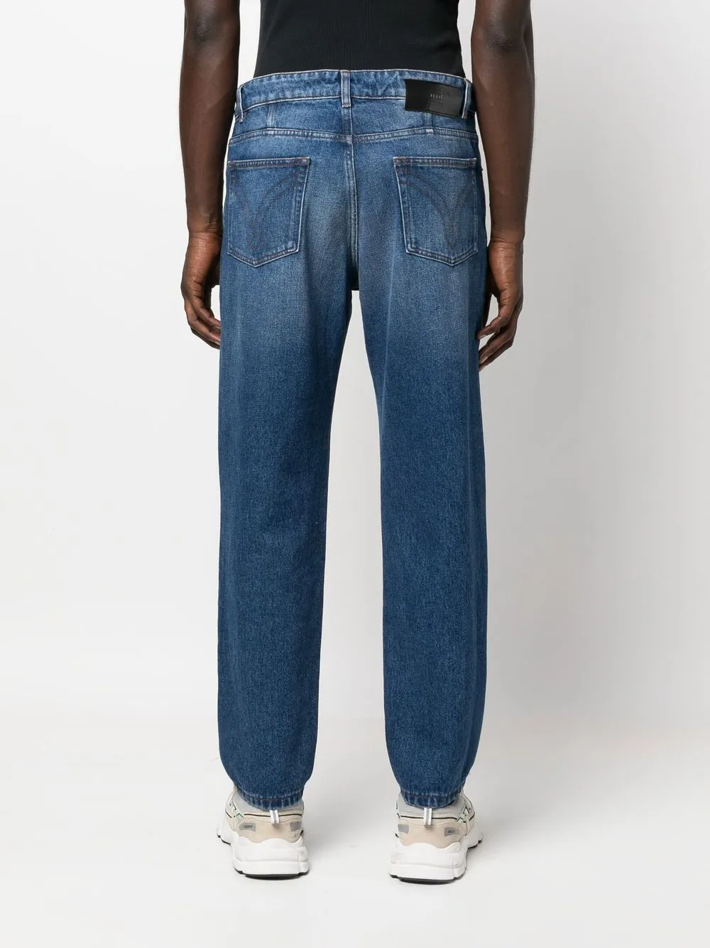 Ami Mid-Rise Straight-Leg Jeans