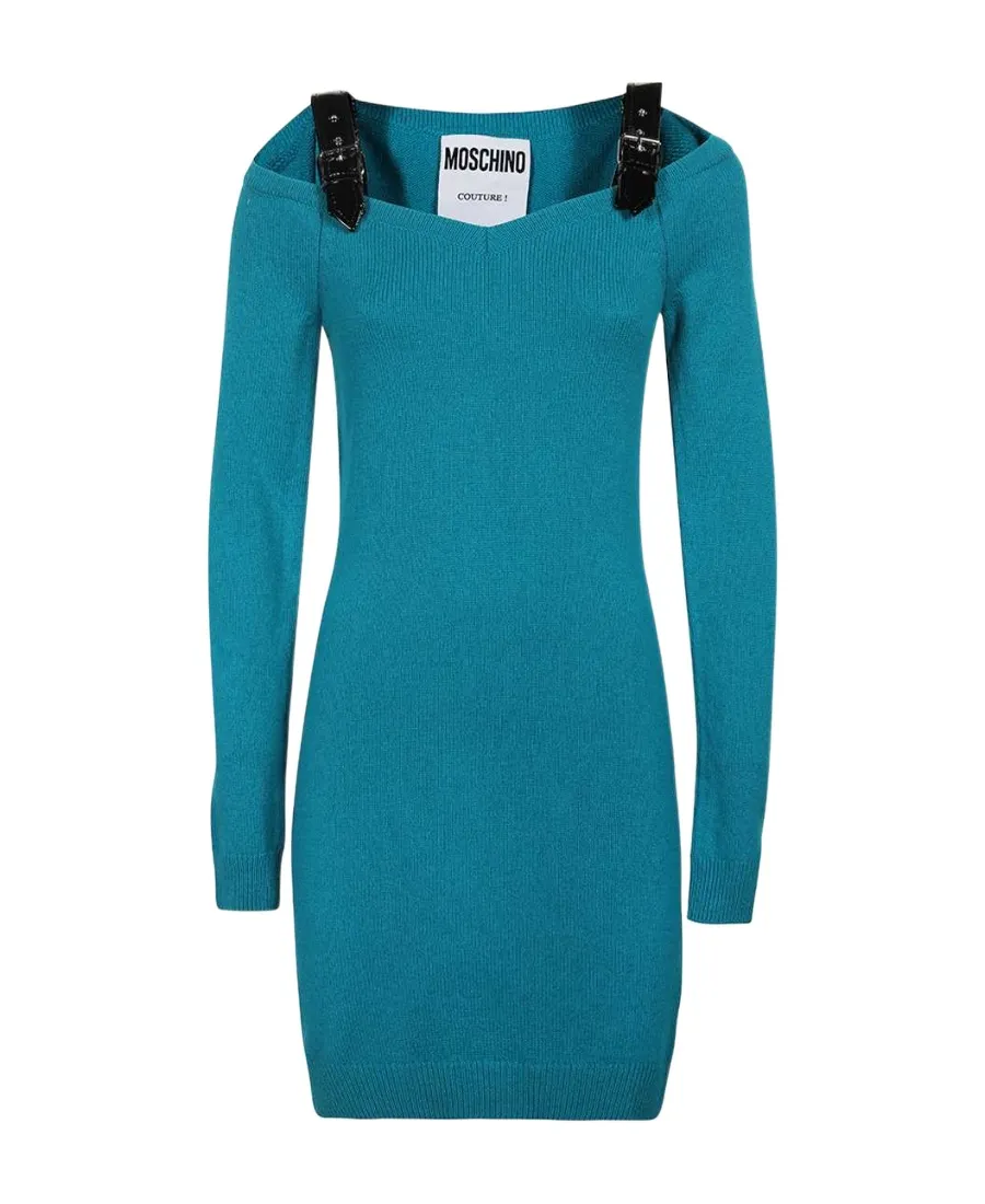 Logo Long-Sleeved Dress