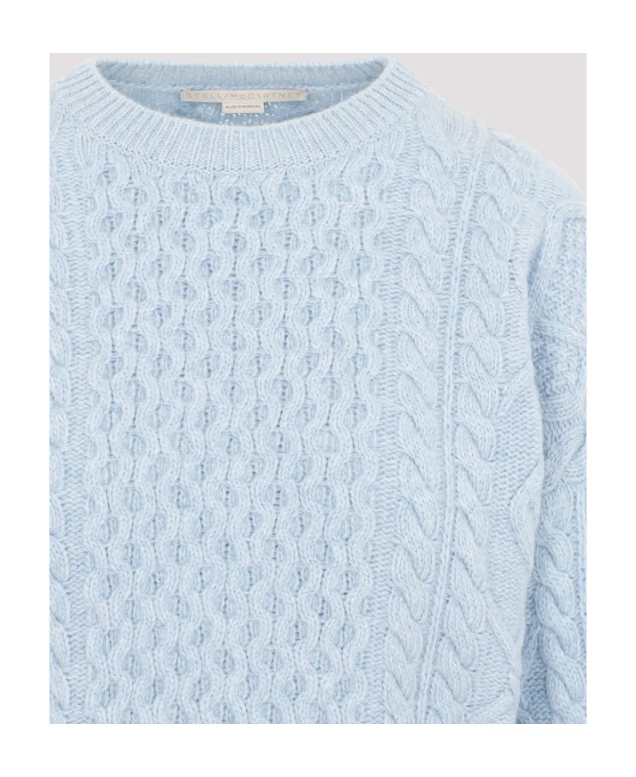 Logo Twisted Short Sweater