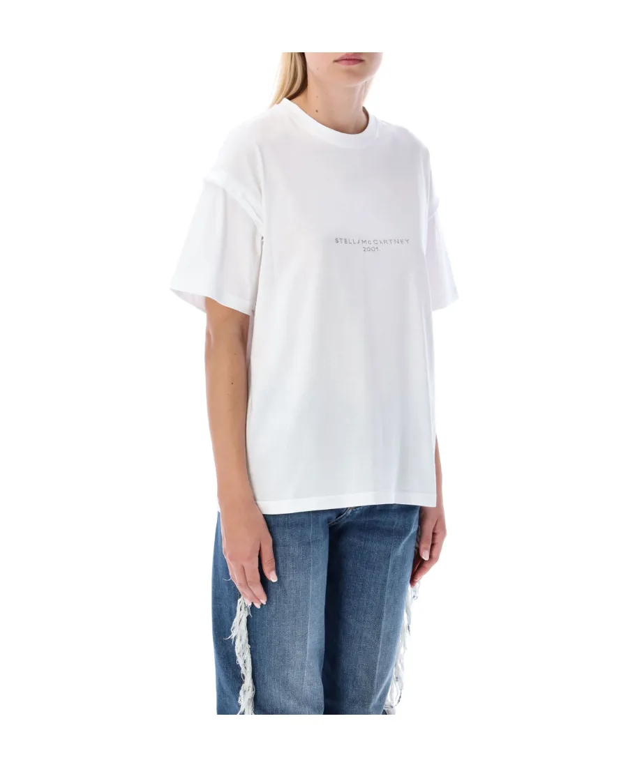 Stella Mccartney Crewneck Dropped Shoulder T-Shirt