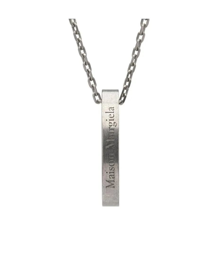 Maison Margiela Ring-Pendant Detailed Necklace