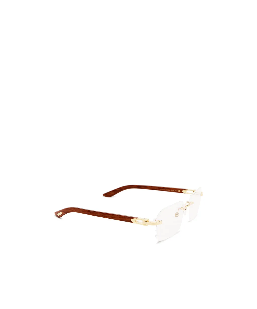 Cartier Rectangle Frame Glasses