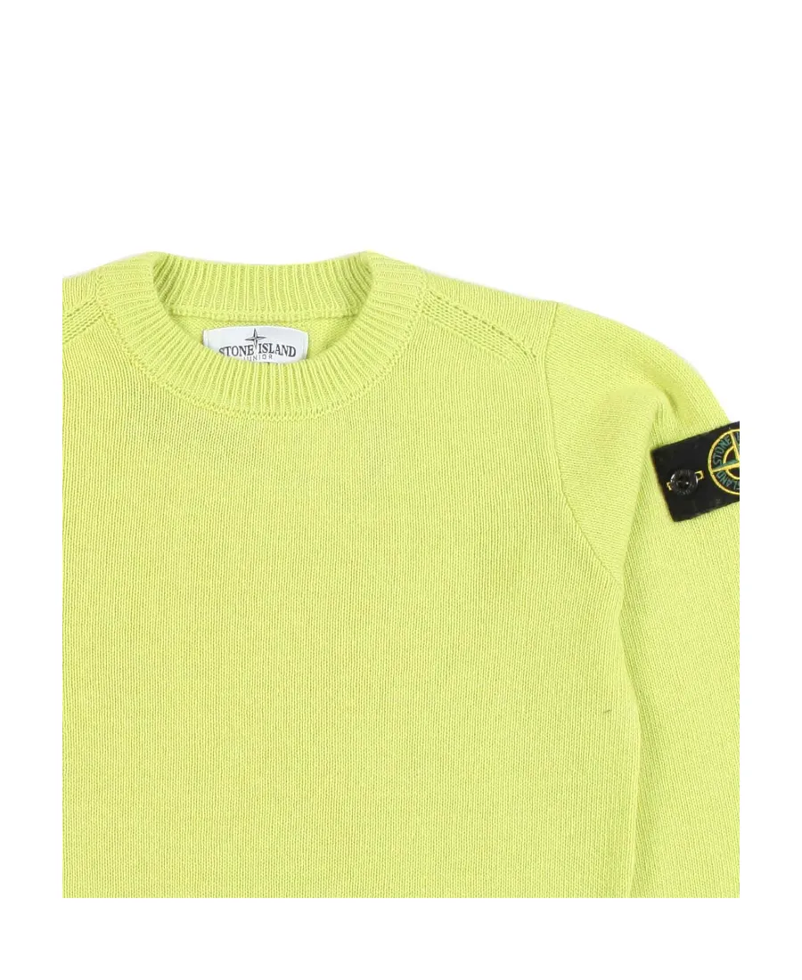Logo-Patch Crew Neck Sweatshirt
