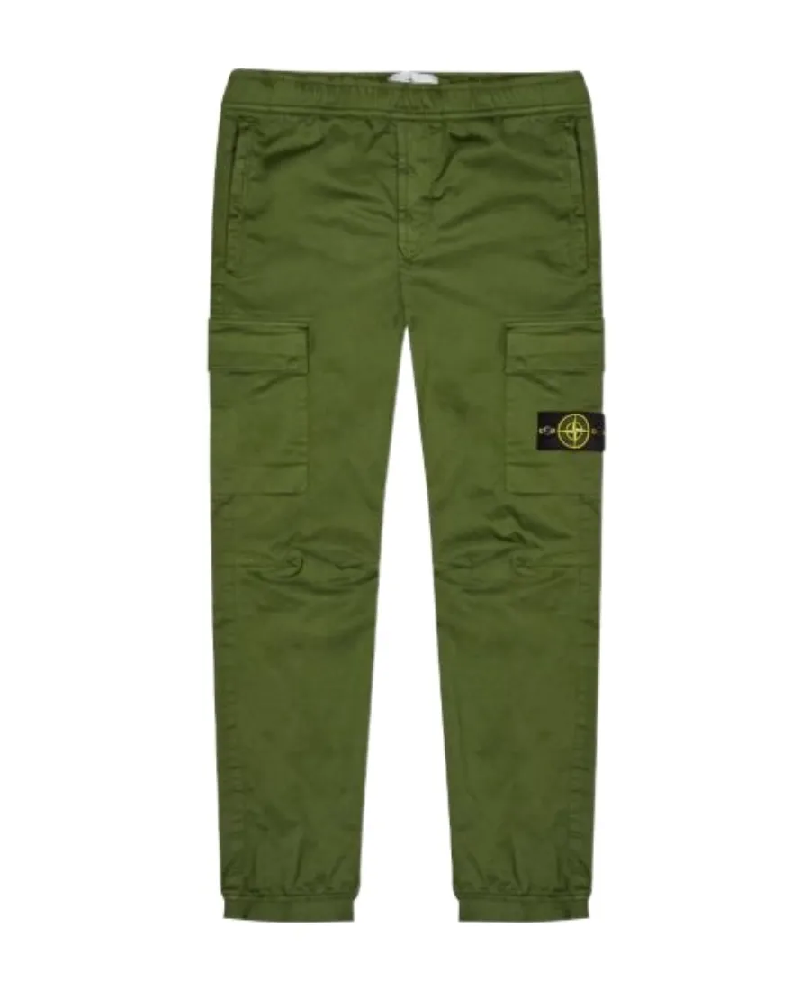 Tapered-Leg Cargo Trousers