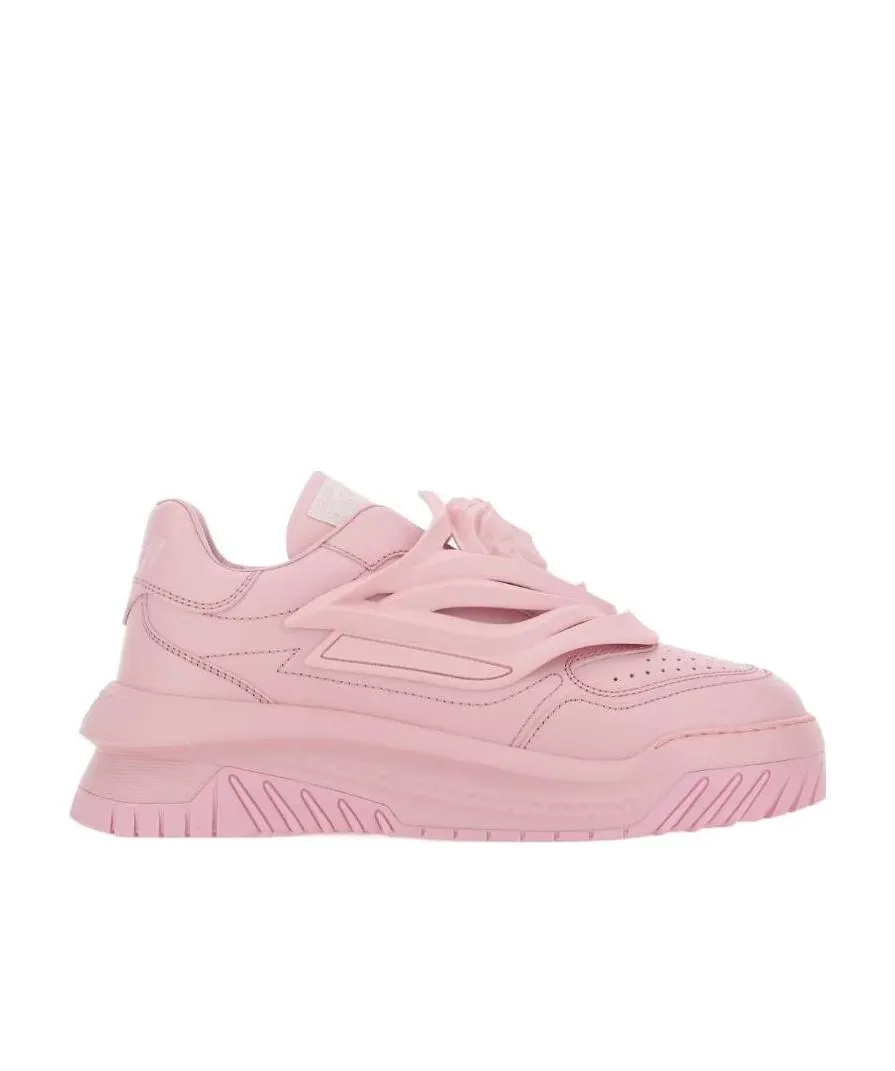 Versace Logo Detailed Lace-Up Sneakers