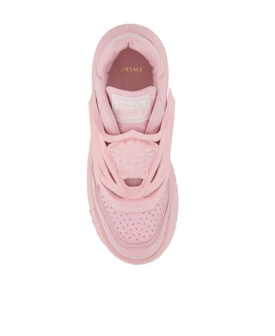 Versace Logo Detailed Lace-Up Sneakers