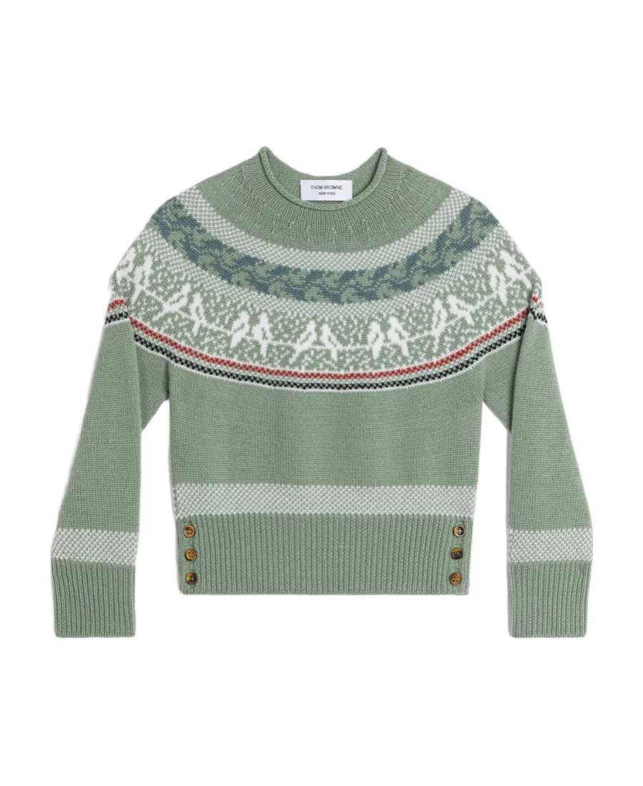 Fair-Isle Wool Jumper