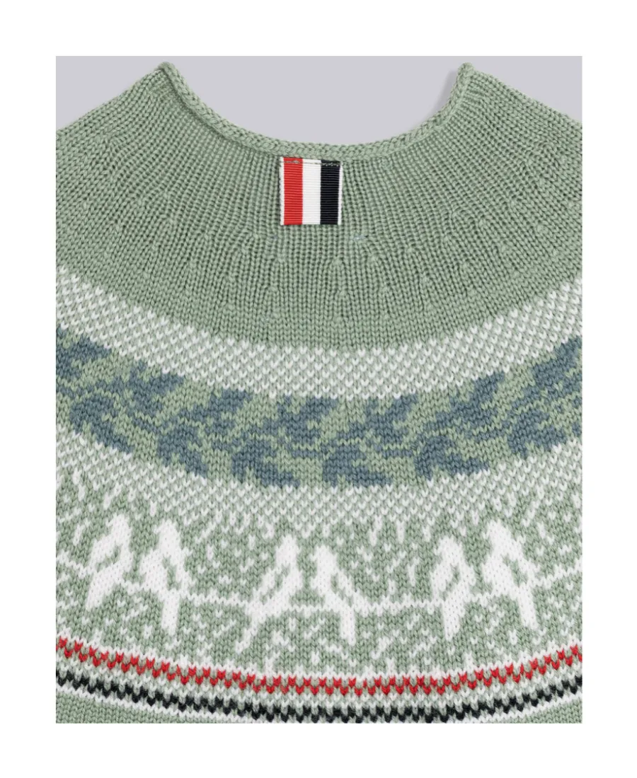 Fair-Isle Wool Jumper