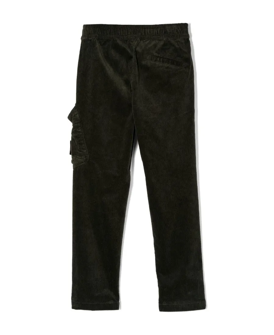 Stone Island Junior Logo Patch Cargo Pants