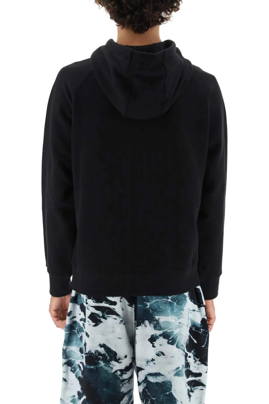 Photograph-Print Cotton Hoodie