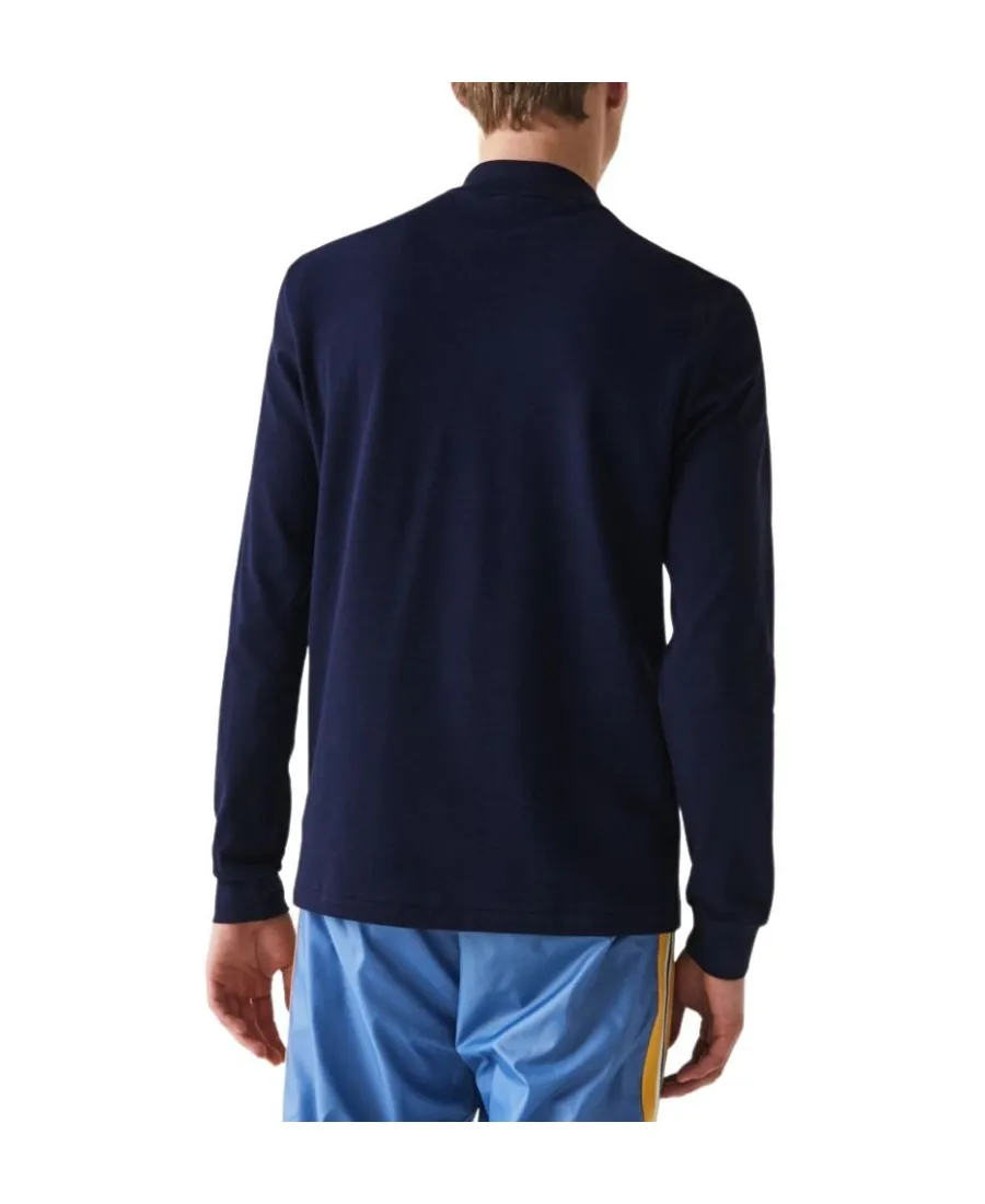 Logo Long-Sleeved Polo Shirt