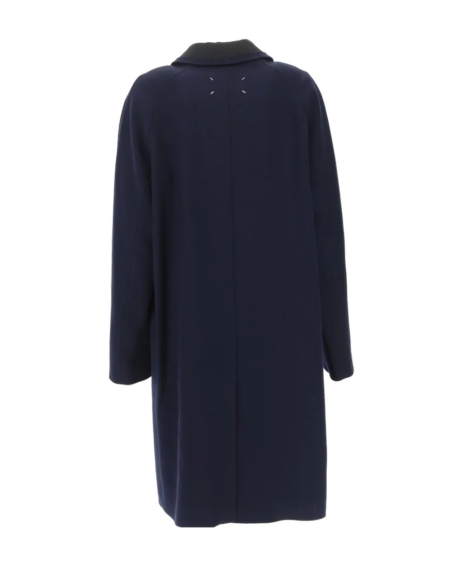 Maison Margiela Four-Stitch Detailed Long Coat
