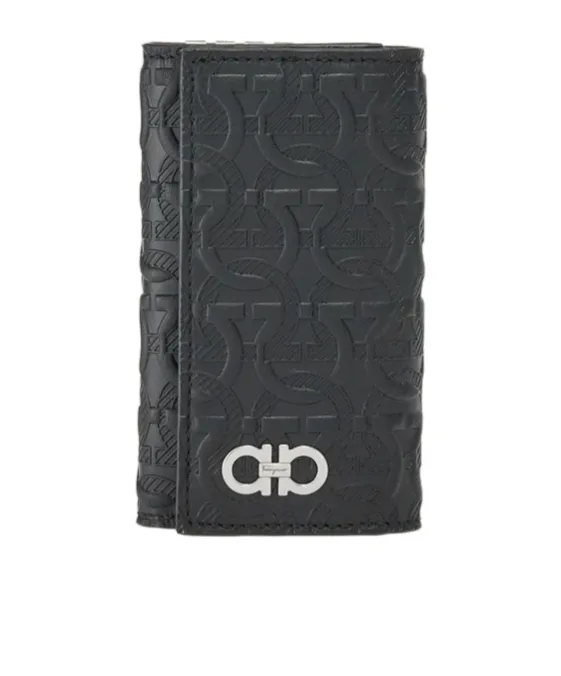 Gancini Logo Key Bag
