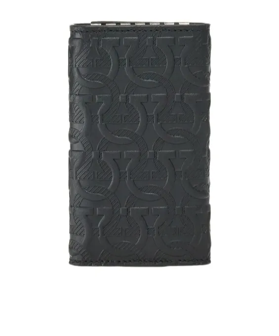 Gancini Logo Key Bag