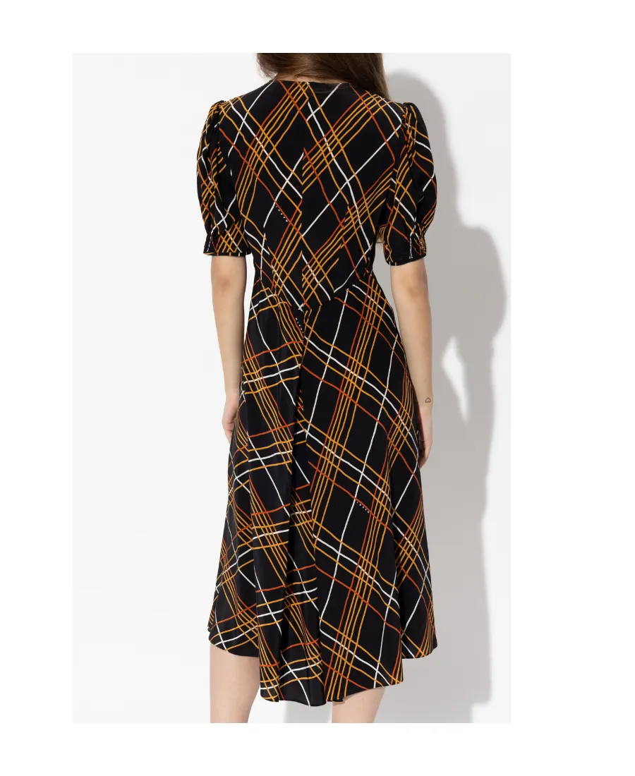Marni Wild Roads Printed V-Neck Dress