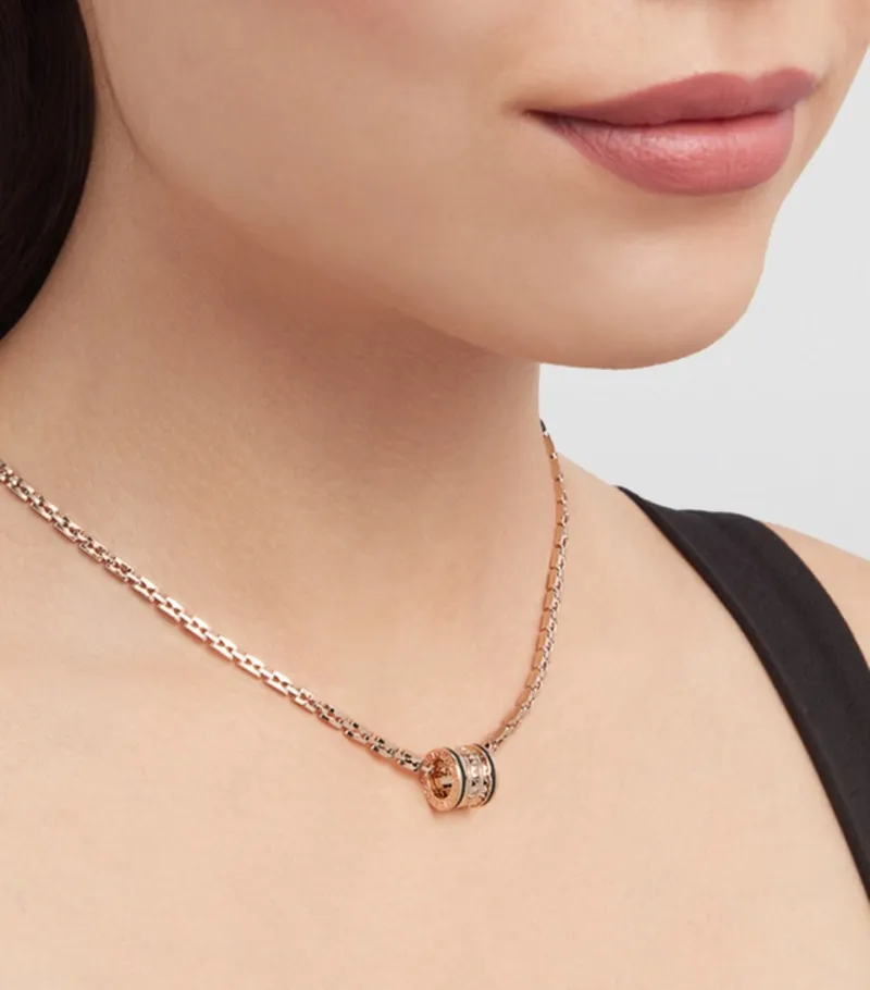 Logo Pendant Necklace