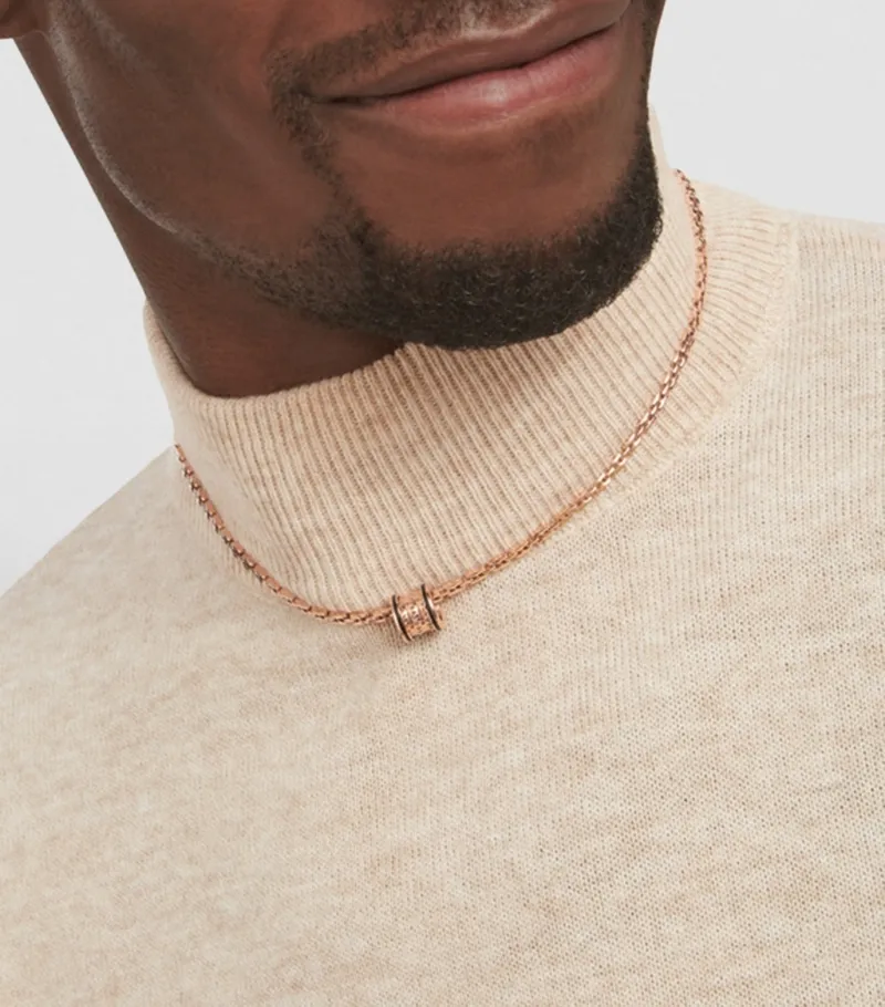 Logo Pendant Necklace