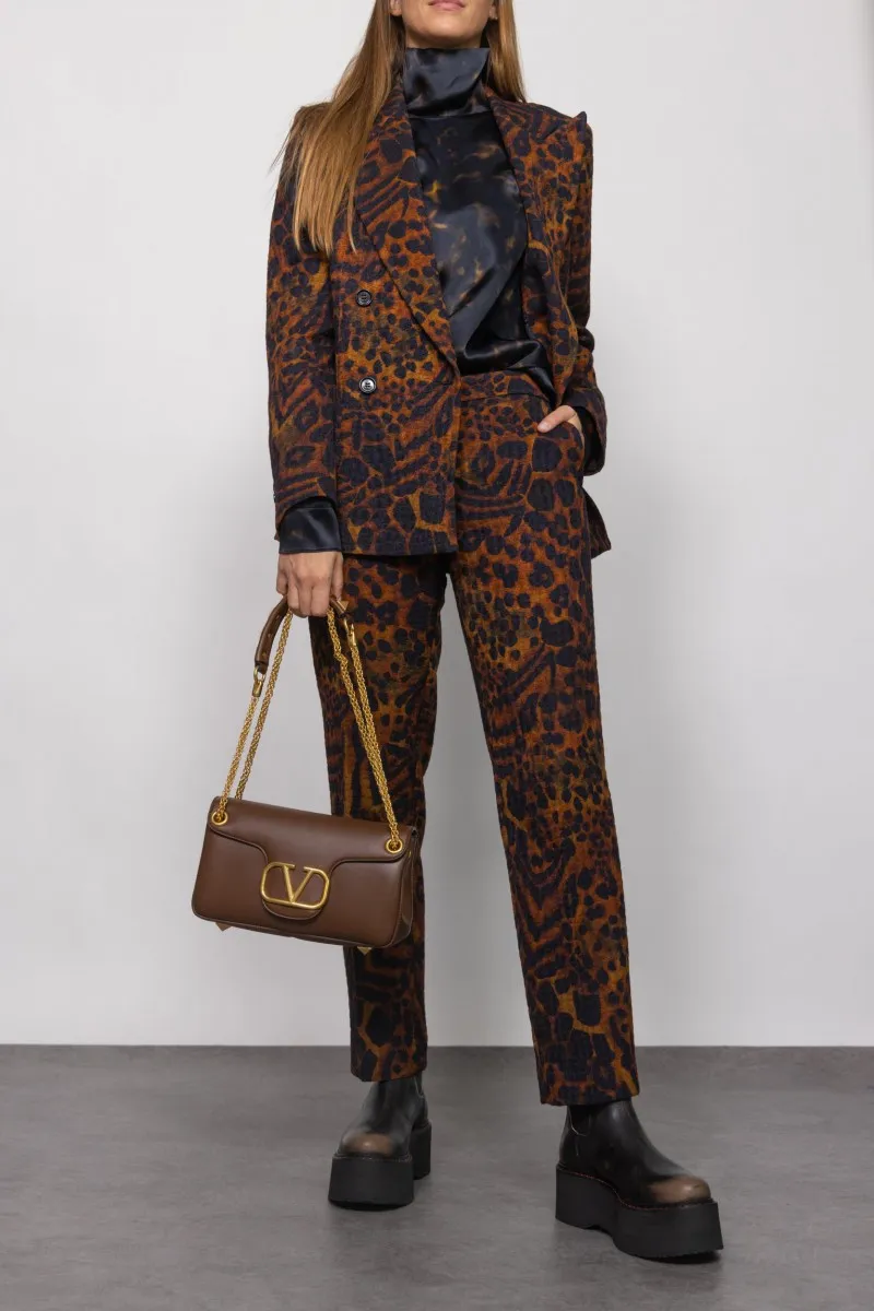 Poumas Printed Casual Pants
