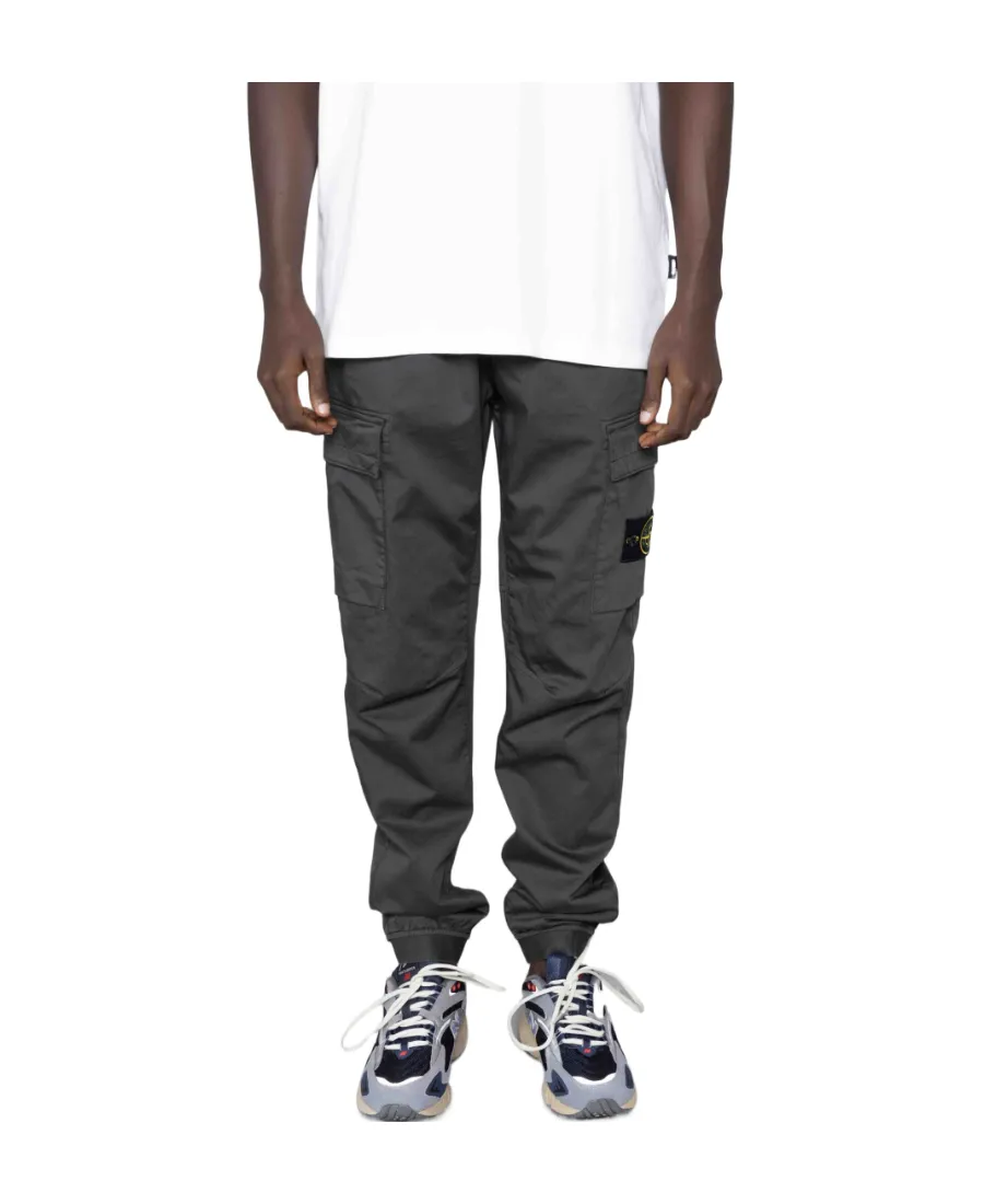 Compass-Patch Cargo Trousers