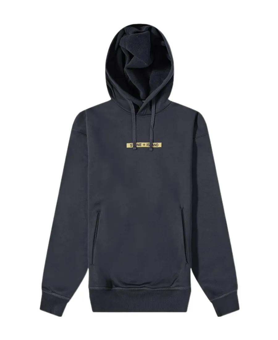 Logo-Print Long-Sleeved Hoodie