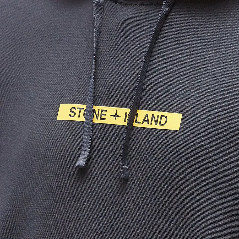 Logo-Print Long-Sleeved Hoodie