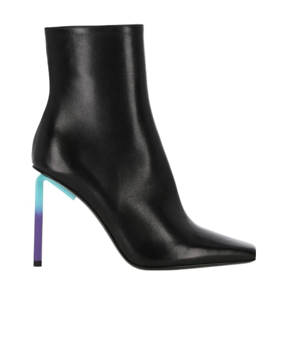 Off-White Allen Square Toe Ankle Boots