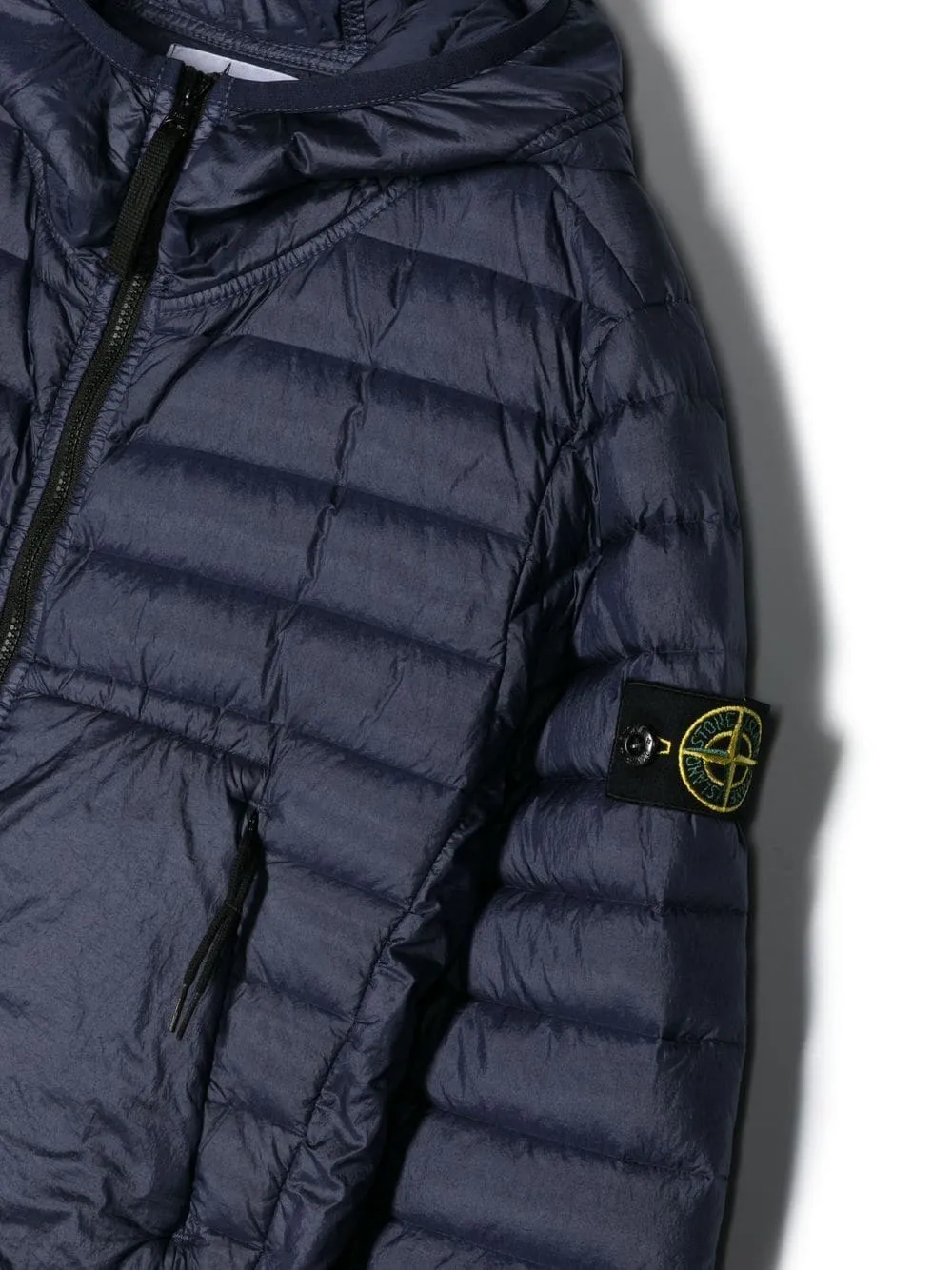Teen Compass-Patch Puffer Jacket