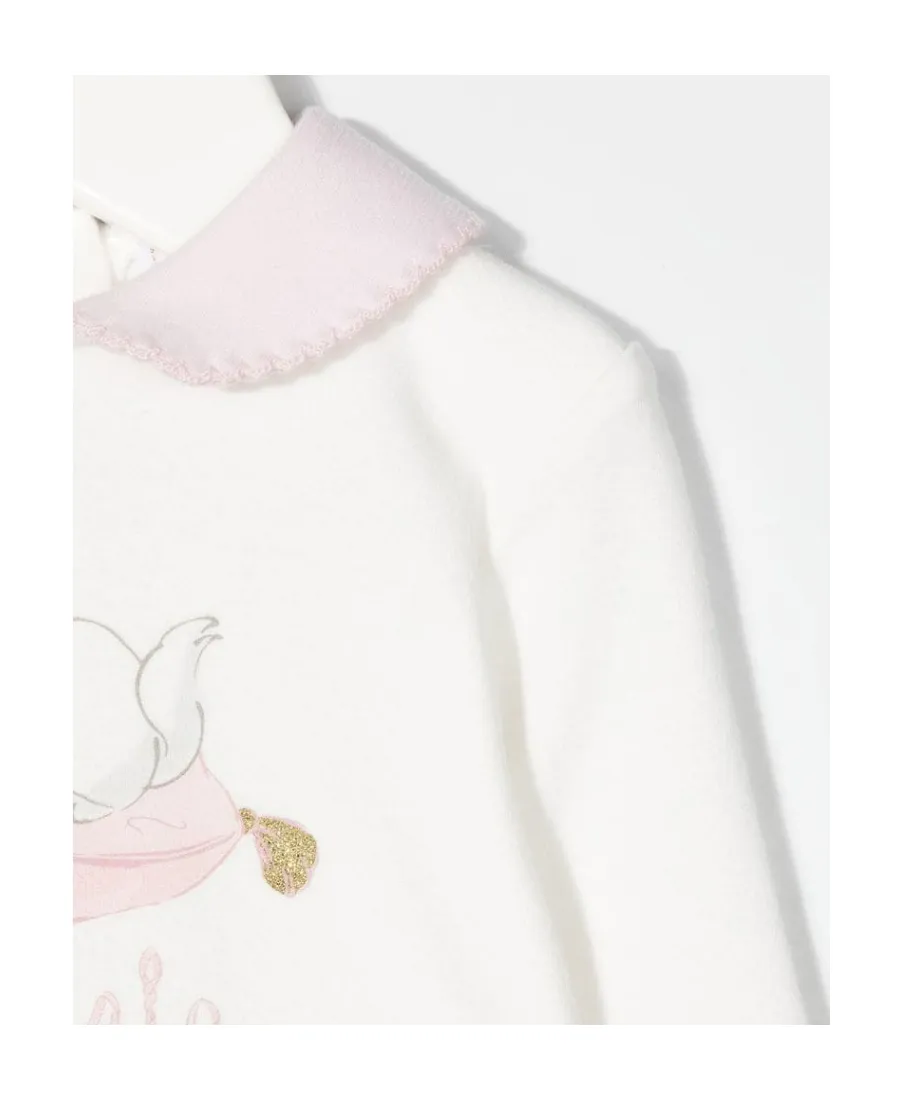 Graphic-Print Romper Suit