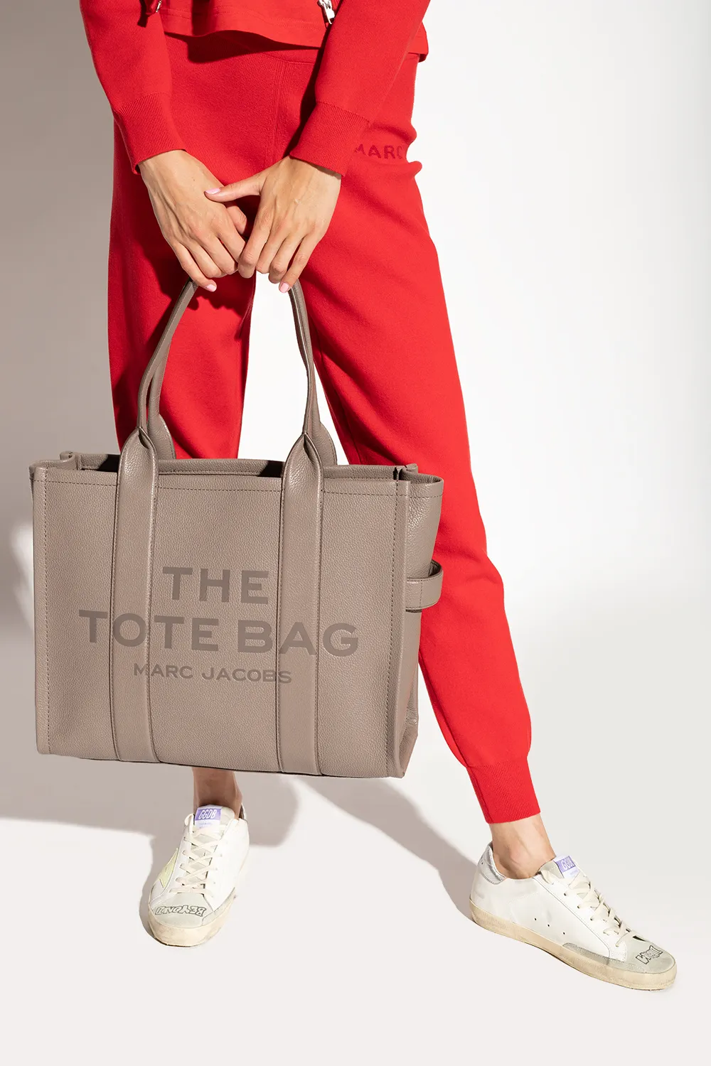 Marc Jacobs Large Logo-Embossed Tote Bag