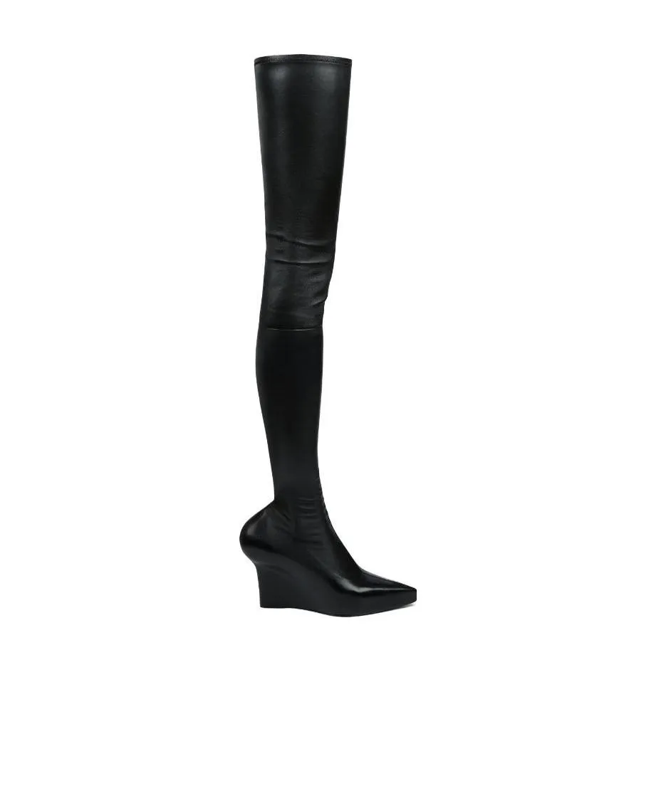 Givenchy Pointed Tote Thigh Boots