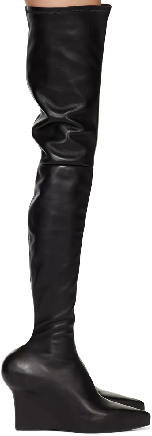 Givenchy Pointed Tote Thigh Boots