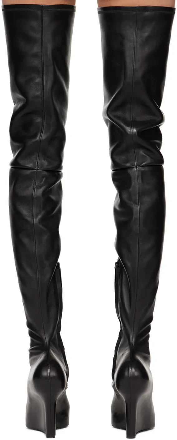 Givenchy Pointed Tote Thigh Boots