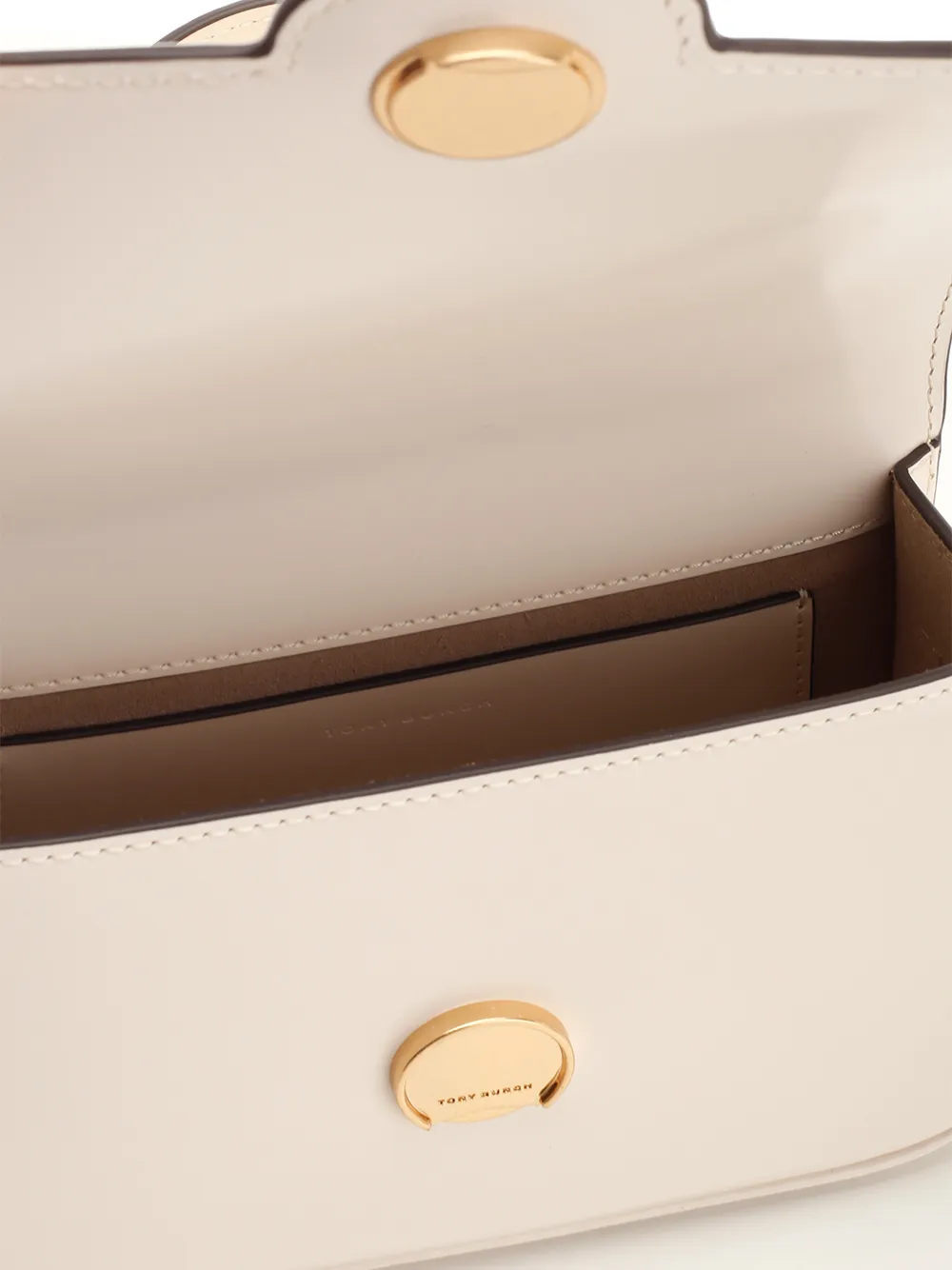 Tory Burch Logo Detailed Fold-Over Shoulder Bag