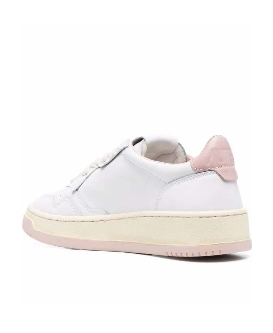 Autry Logo-Patch Lace-Up Sneakers
