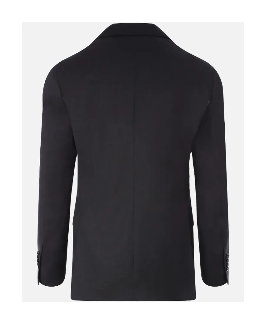 Single-Breasted Wool Blazer