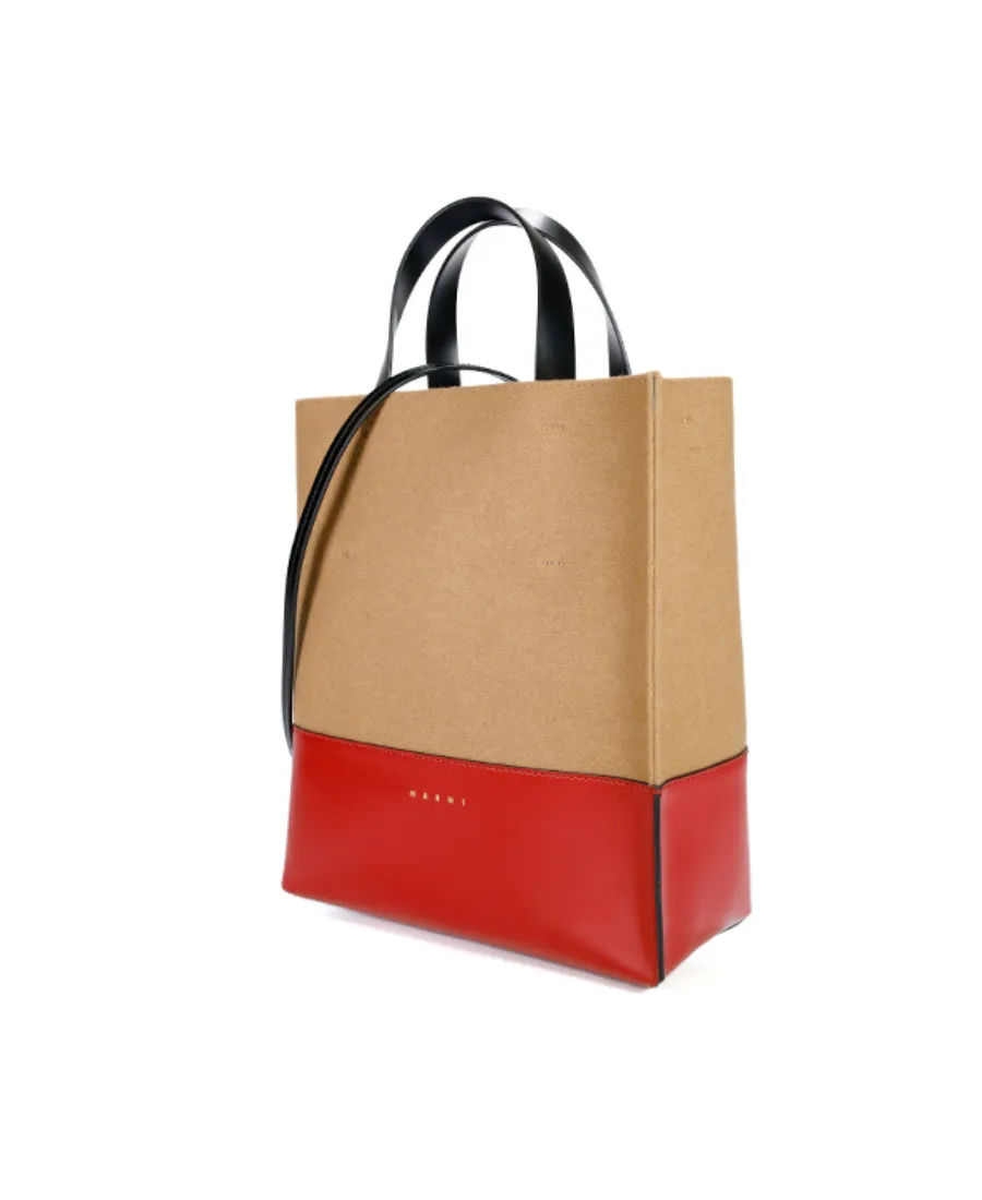 Panelled Tote Bag