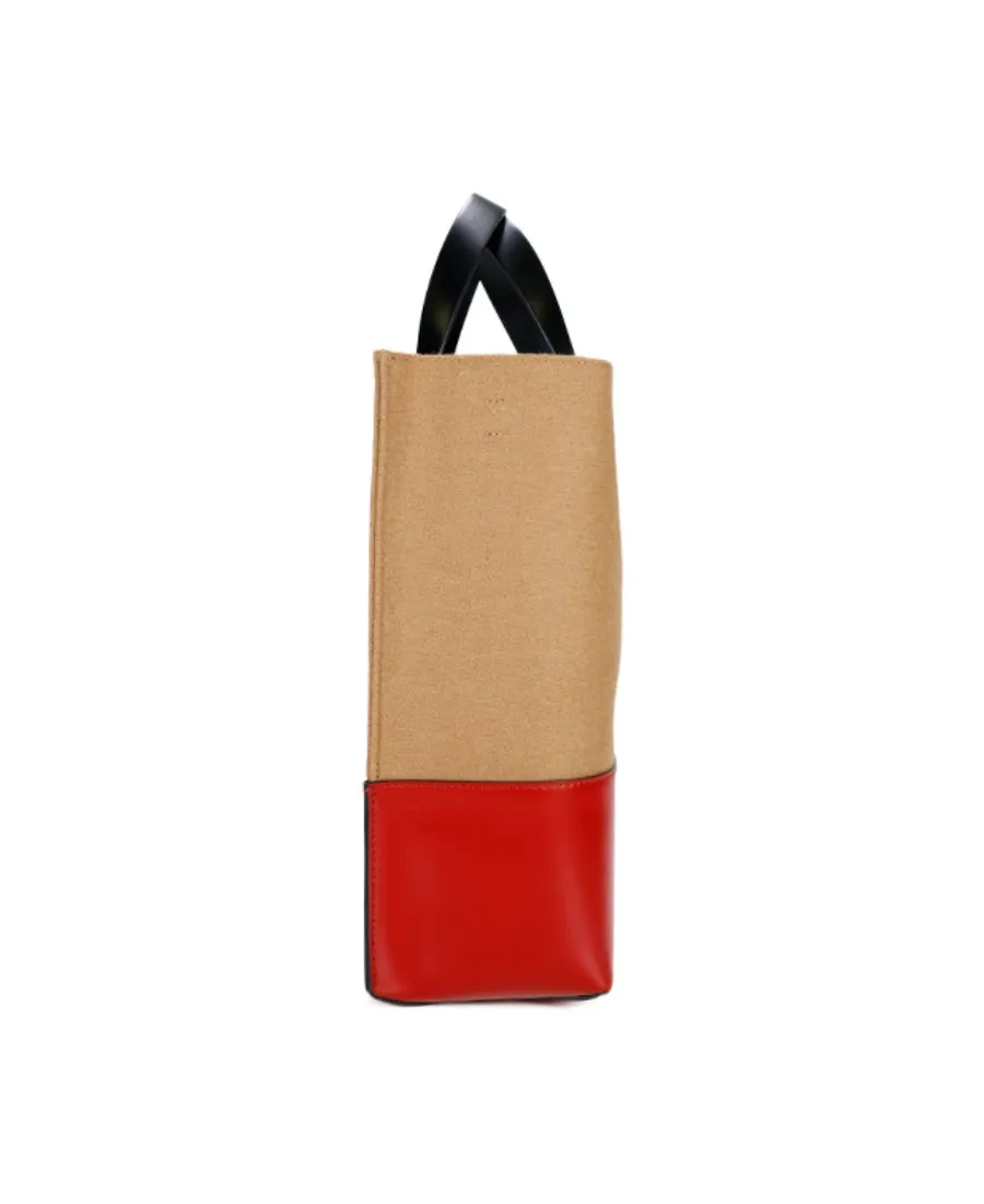 Panelled Tote Bag