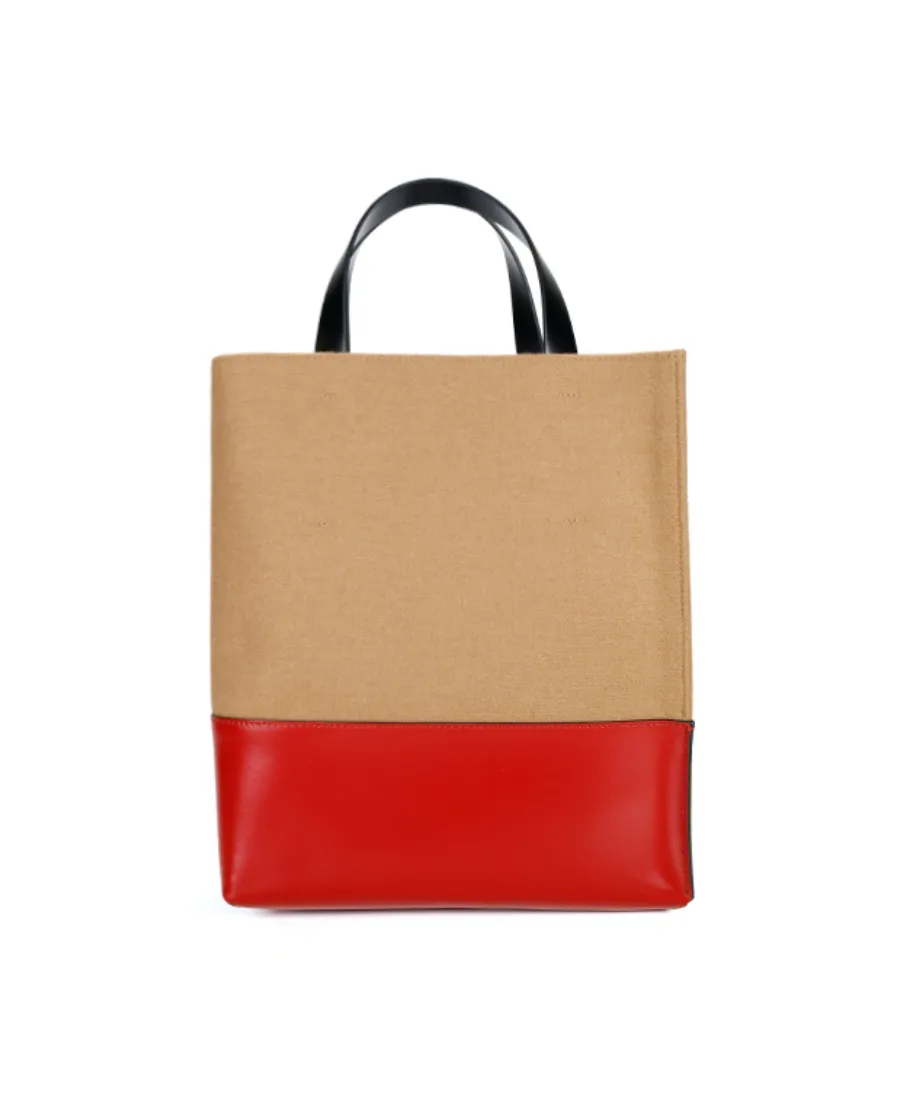 Panelled Tote Bag