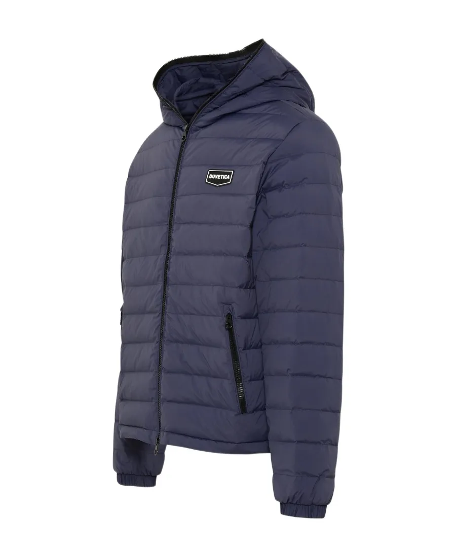 Logo-Patch Padded Coat