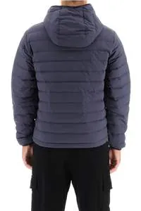 Logo-Patch Padded Coat