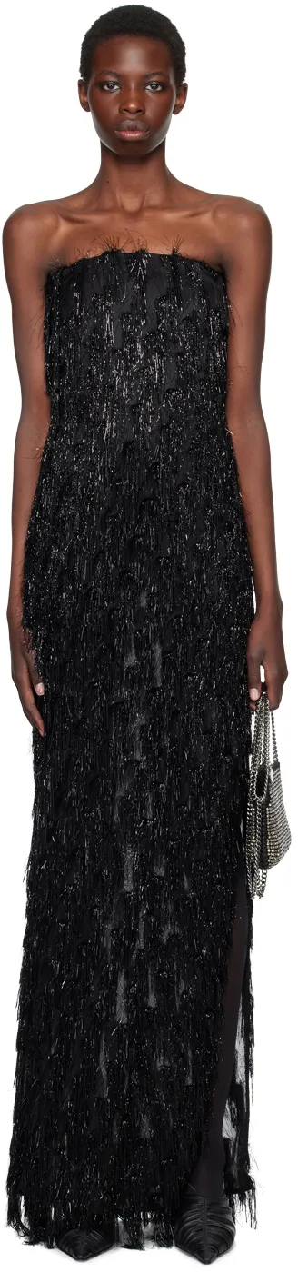 Tube Top Tassel Dress