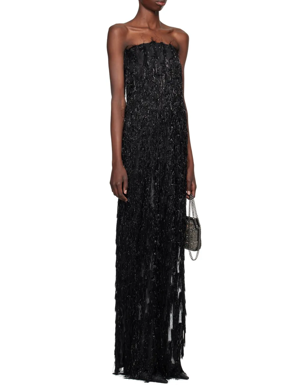 Tube Top Tassel Dress